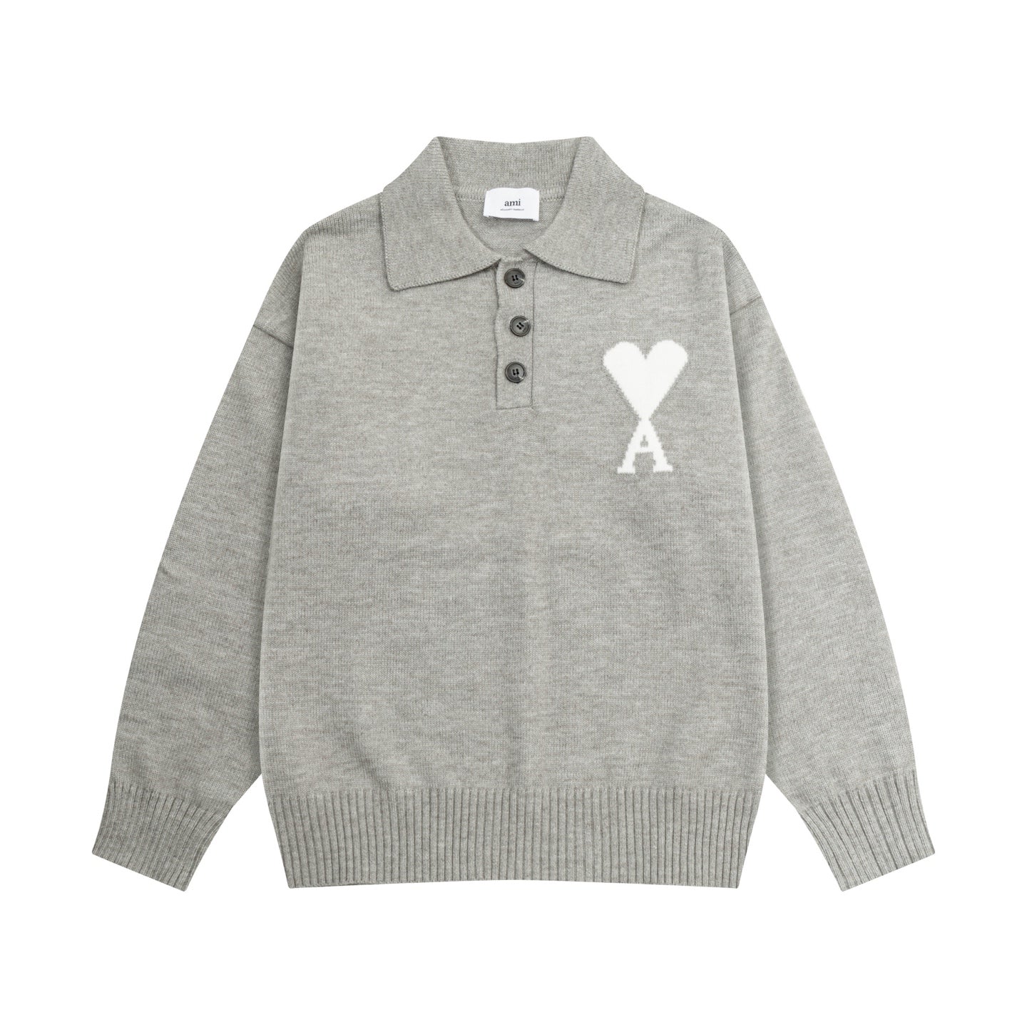 2026 AMI PARIS  Collar Sweater