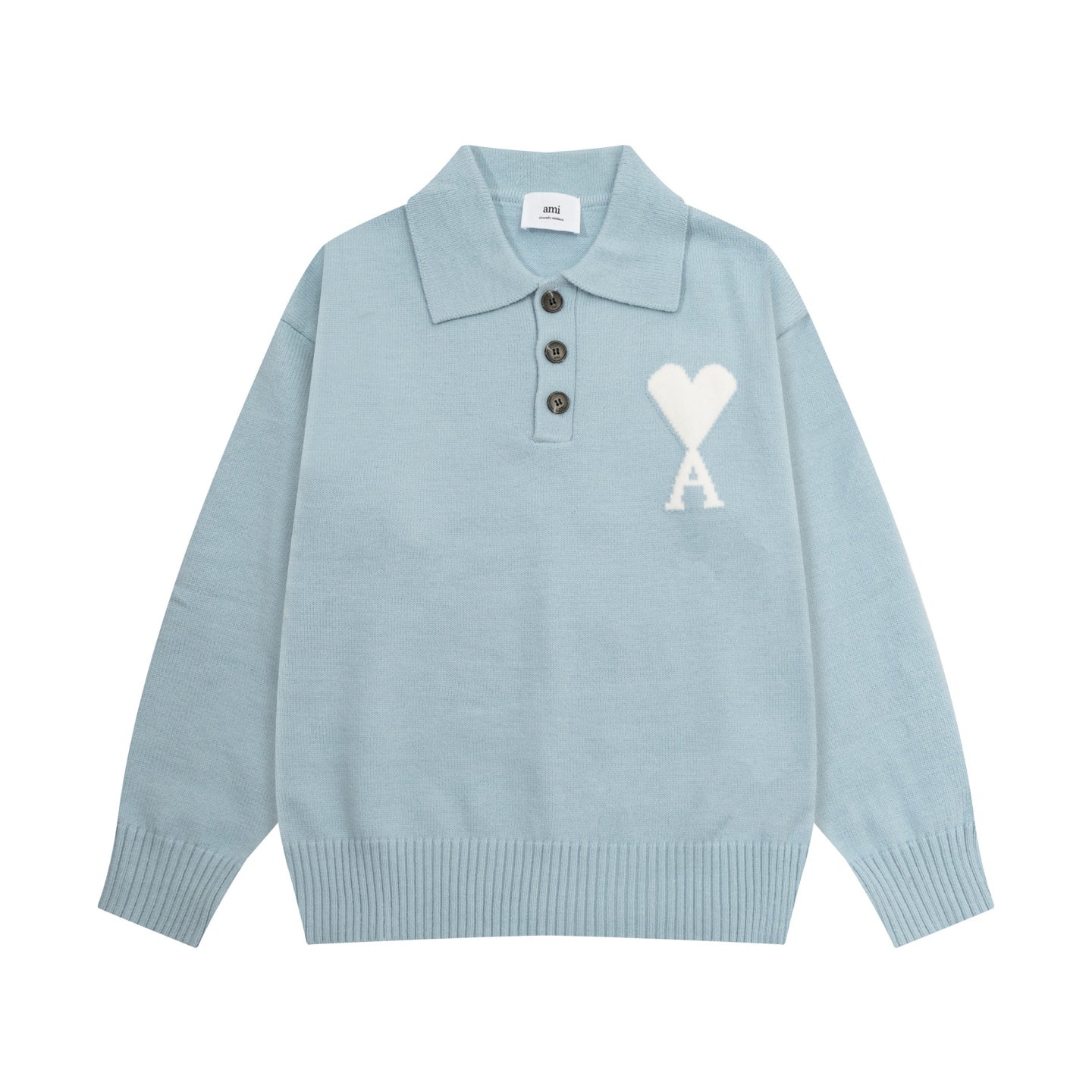 2026 AMI PARIS  Collar Sweater