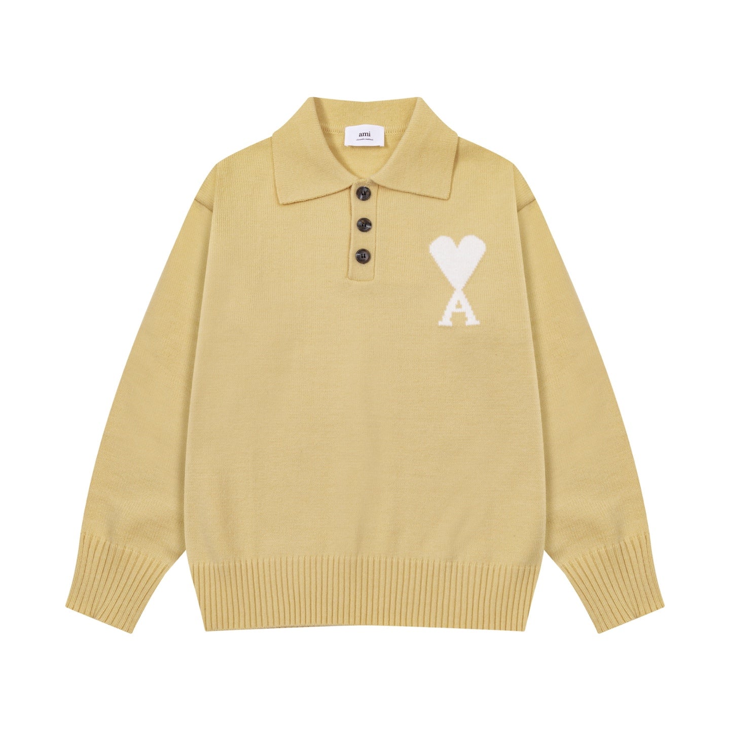 2026 AMI PARIS  Collar Sweater