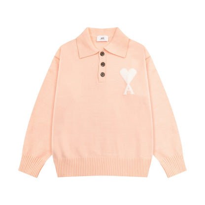 2026 AMI PARIS  Collar Sweater