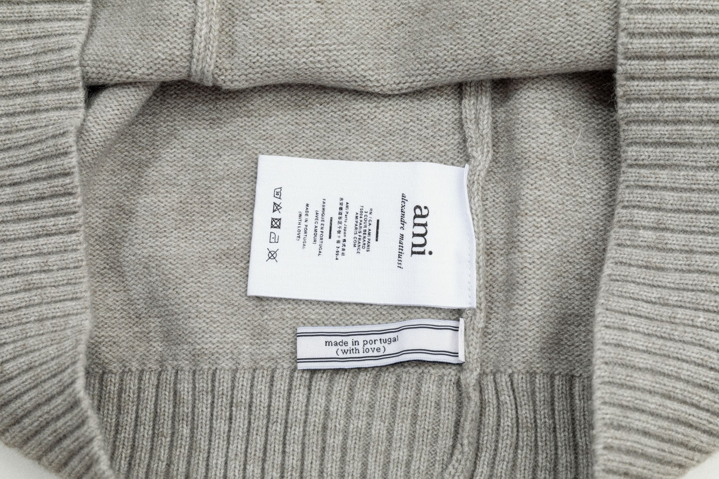 2026 AMI PARIS  Collar Sweater