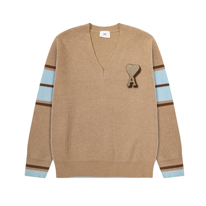 2026 AMI PARIS  V-Neck Sweater