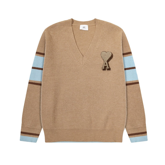 2026 AMI PARIS  V-Neck Sweater