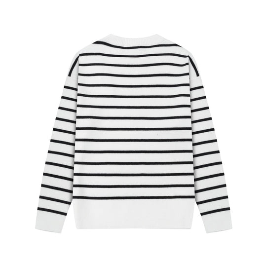 2026 AMI PARIS  striped sweater