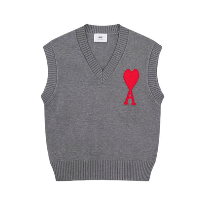 2026 AMI PARIS vest sweater
