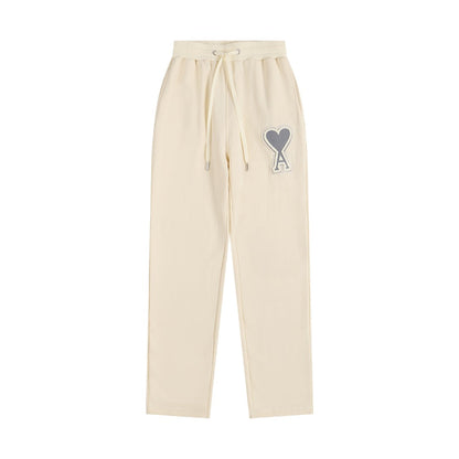 2026 AMI PARIS  Straight leg sweatpants