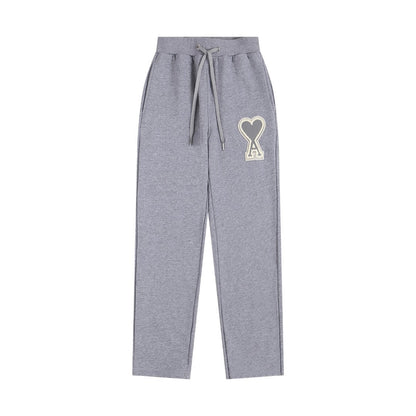 2026 AMI PARIS  Straight leg sweatpants