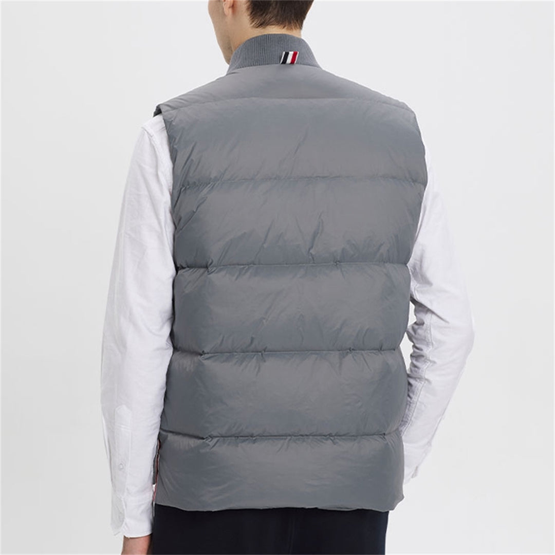Thom Browne 4-Bar Down vest