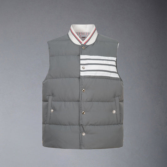 Thom Browne  4-Bar Down vest
