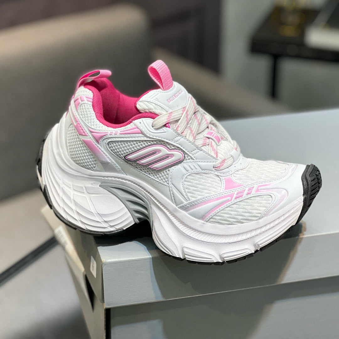 Balenciaga Unisex Runway-Inspired Leather Sneakers | 4 Colorways