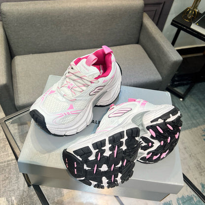 Balenciaga Unisex Runway-Inspired Leather Sneakers | 4 Colorways