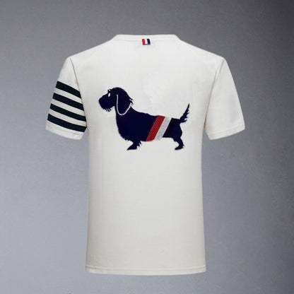 Thom Browne Puppy embroidery T-shirt