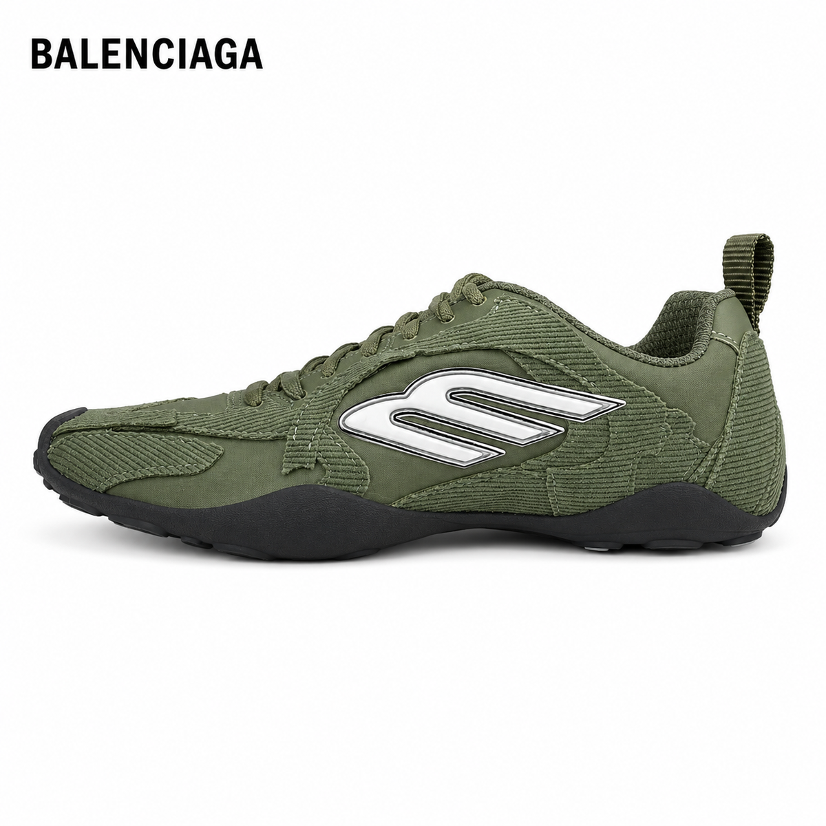 Balenciaga Monday Ultra Navy Mesh-Panel Sneakers
