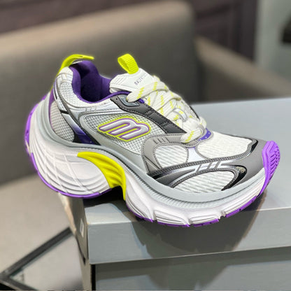 Balenciaga Unisex Runway-Inspired Leather Sneakers | 4 Colorways