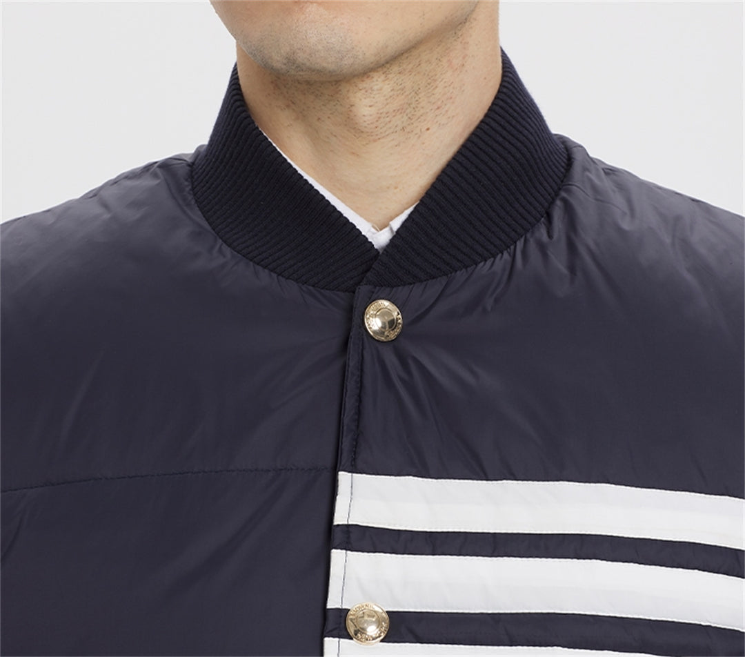Thom Browne 4-Bar Down vest