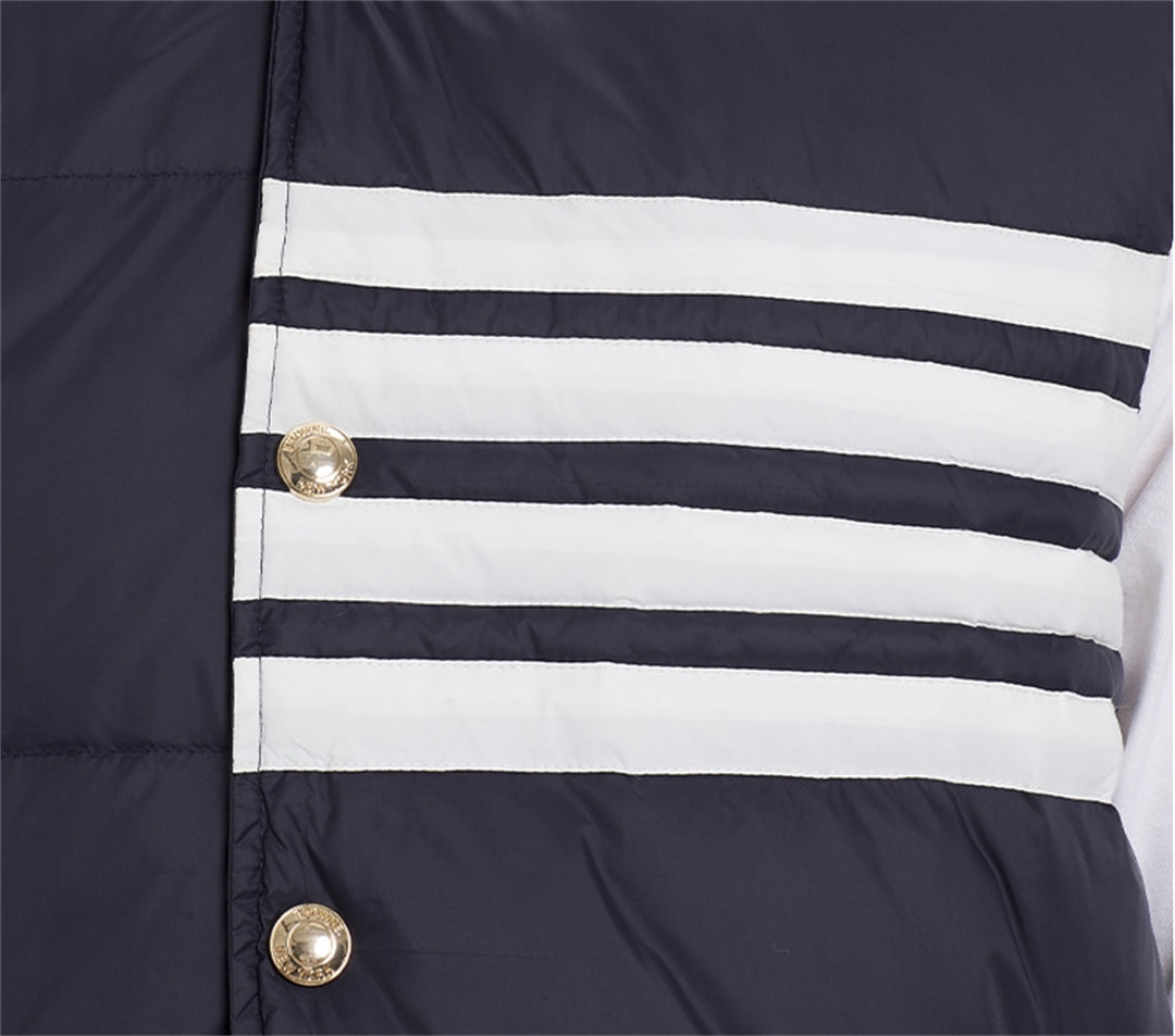 Thom Browne 4-Bar Down vest