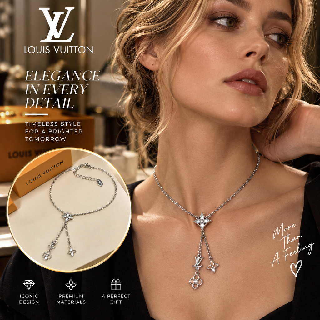 LOUIS VUITTON Vintage Chain Necklace | Fashion Jewelry