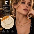 LOUIS VUITTON Refined Chain Necklace | Fashion Jewelry