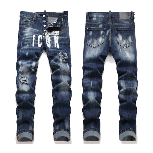 New-DSQ2 2025ss Fashion Jeans