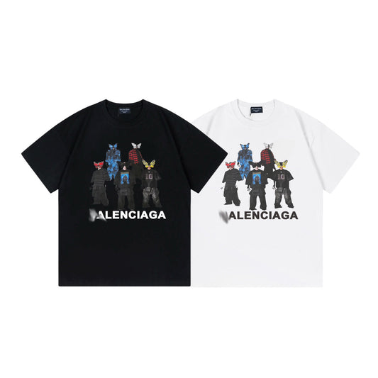 Balenciaga 2025SS Distressed Oversized T-Shirt