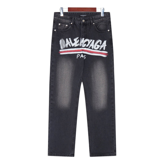 2025SS New Black Jeans