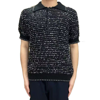 Thom Browne 2025ss Wool polo T-shirt