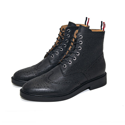 Thom Browne  High Top leather Shoe