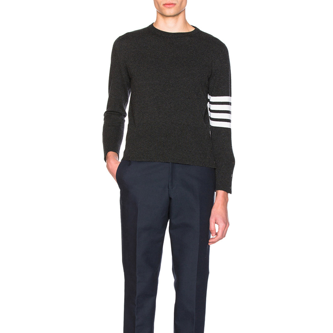 Thom Browne  Round neck wool sweater