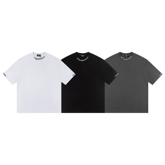 Balenciaga Printed Couples T-Shirt | 100% Cotton Streetwear Tee