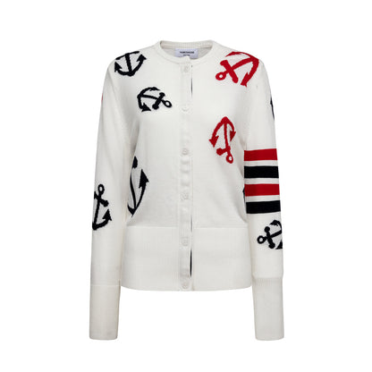 Thom Browne  Women Anchor print Sweaters