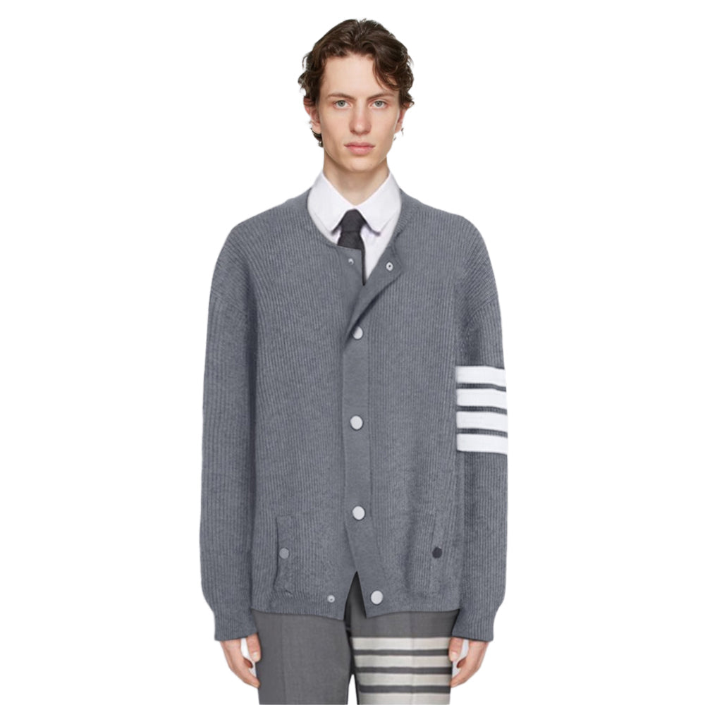 Thom Browne Knitted sweater coat