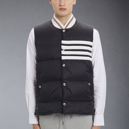 Thom Browne 4-Bar Down vest