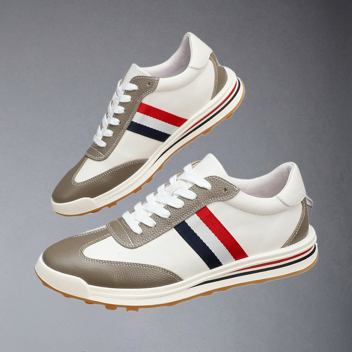 Thom Browne Man Leather sneakers