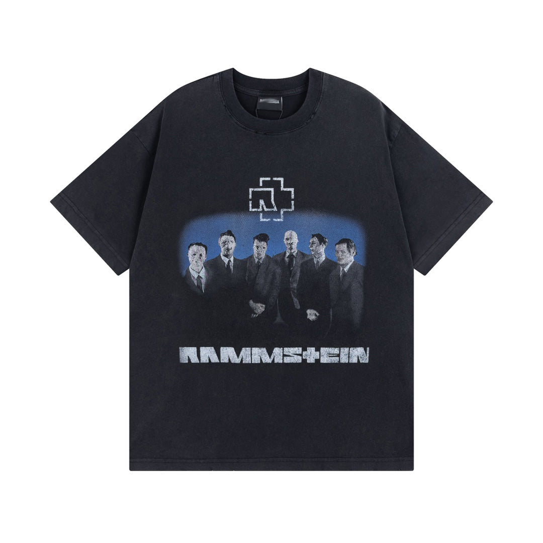 Balenciaga 2025SS Classic Vintage Washed T-Shirt