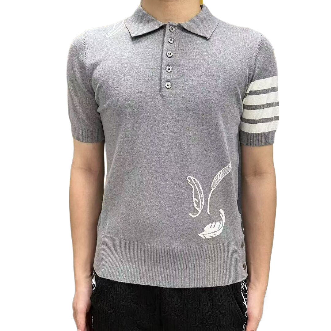 Thom Browne Man Casual POLO T-shirt