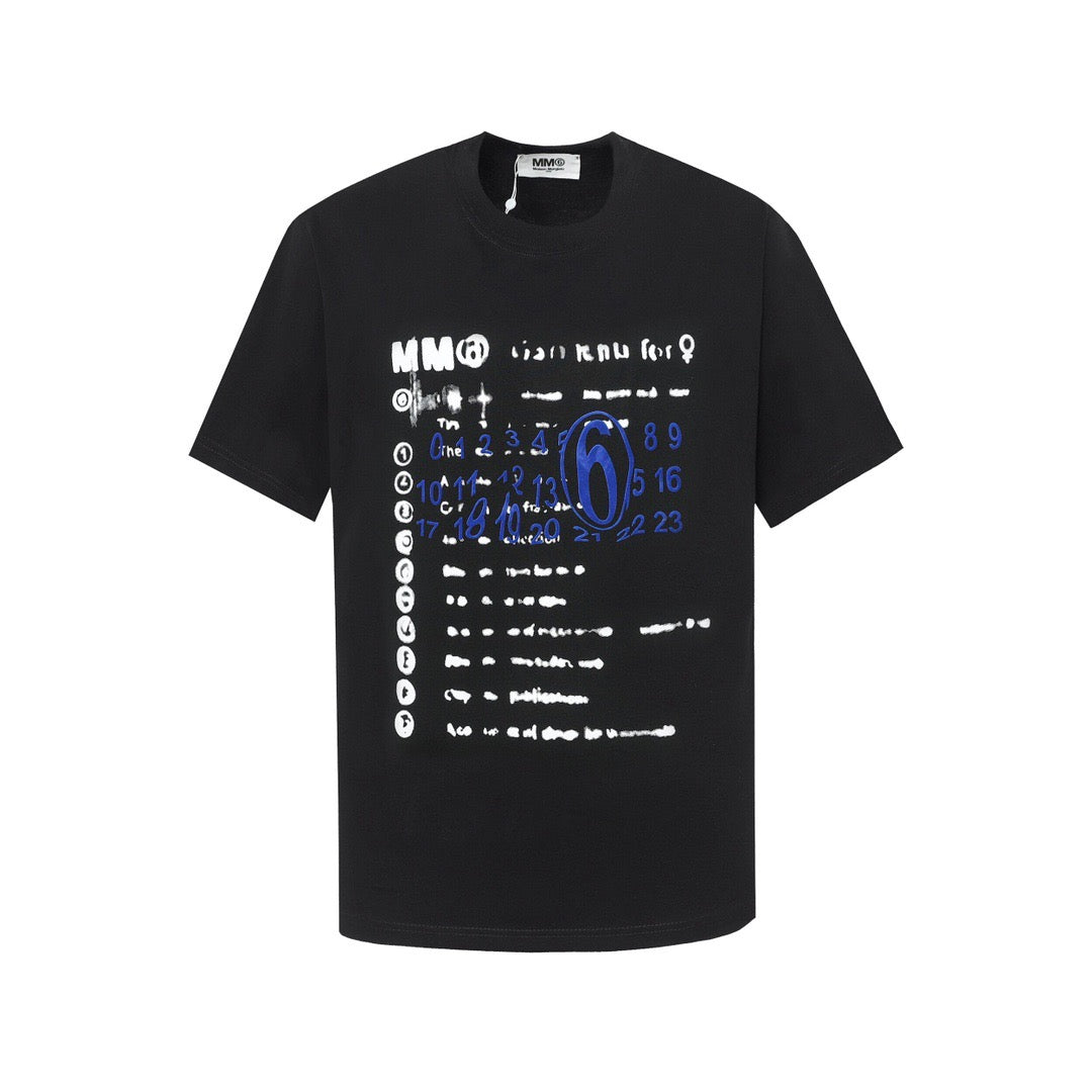 Maison Margiela MM6 Couples' Style T-Shirt