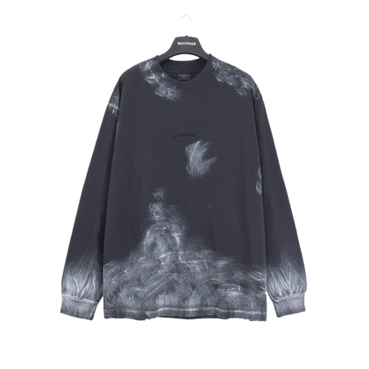 2025SS Gradient Couples Hoodie | Oversized Unisex Streetwear