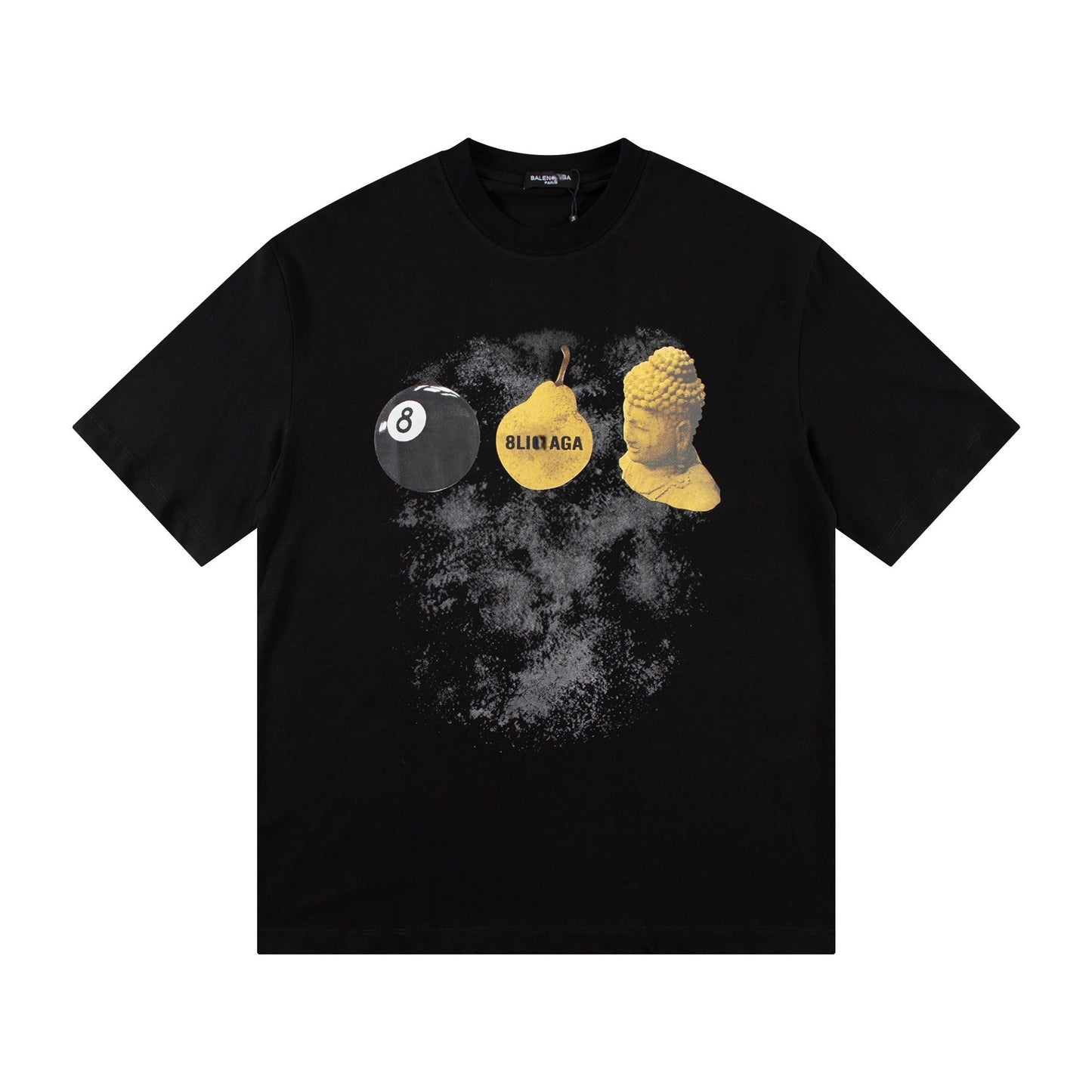 2025 SS Classic Vintage Cotton T-Shirt | Black & White