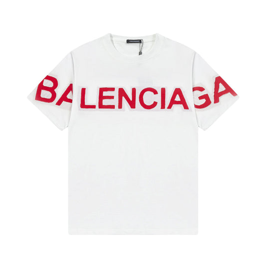 2025SS Men's Lettering Logo T-Shirt | 100% Cotton