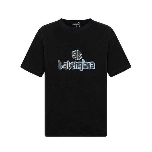 2025SS Men's Printed Casual T-Shirt | 100% Cotton