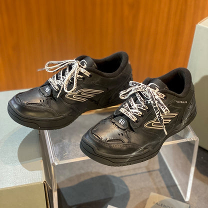 Balenciaga Distressed Vintage Leather Sneaker
