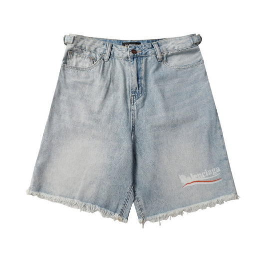 2025SS LOGO Denim Shorts