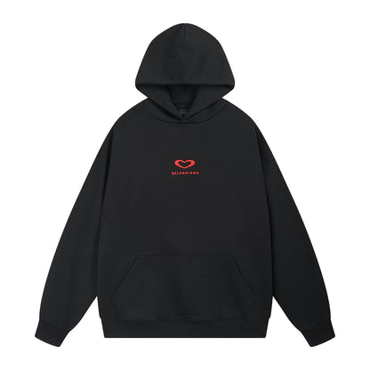 2025SS Logo Print Couples Hoodie – Unisex Streetwear