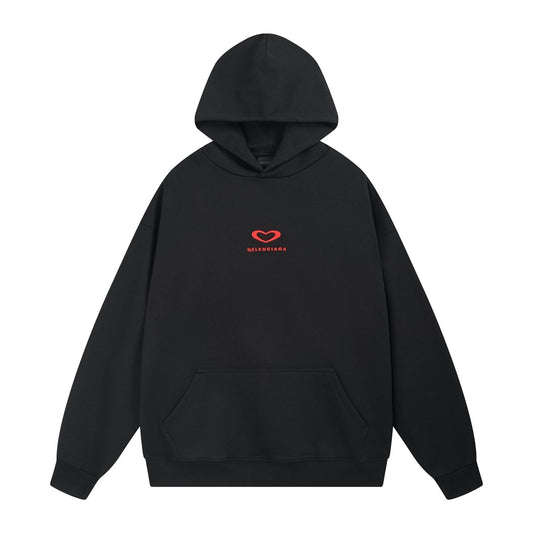 2025SS Logo Print Couples Hoodie – Unisex Streetwear