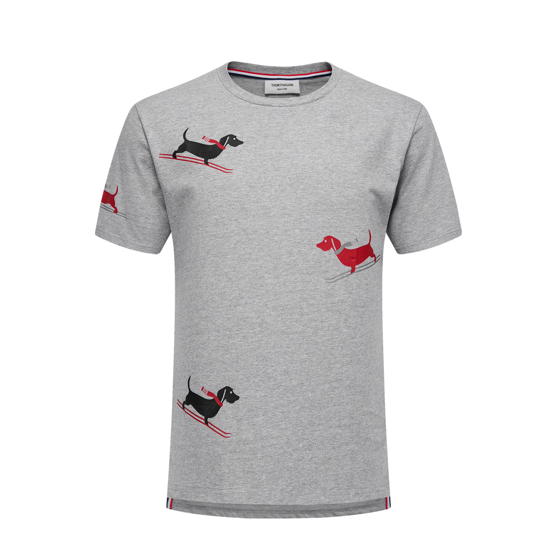 Thom Browne Puppy Print T-shirt