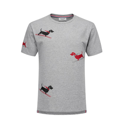 Thom Browne Puppy Print T-shirt