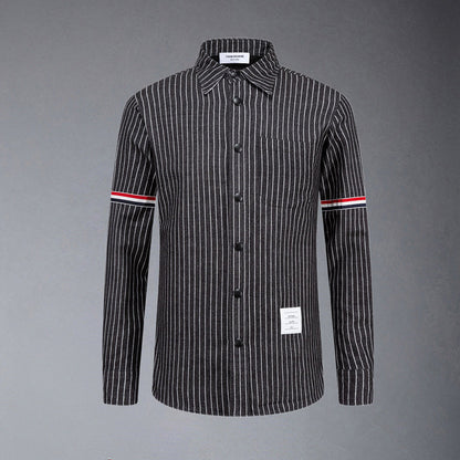Thom Browne 4-Bar Thick Shirt