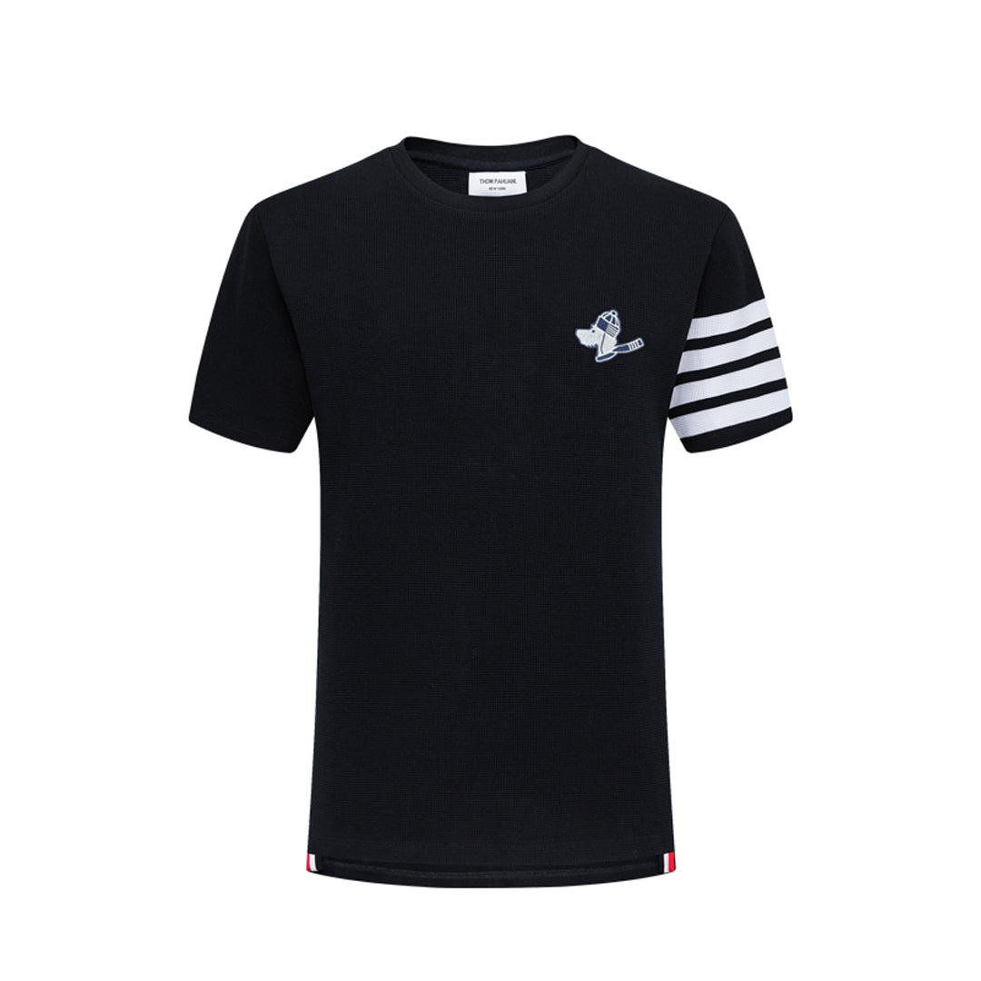 Thom Browne puppy embroidery T-shirt