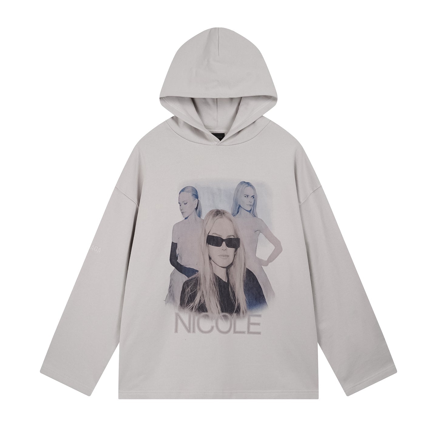 2025SS Print Character Hoodie | Unisex Cotton Streetwear