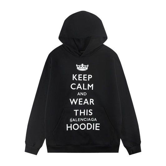 2025SS Gradient Print Hoodie – Unisex Relaxed Fit Pullover